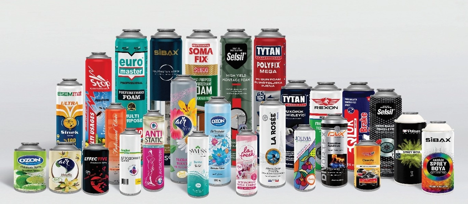 AEROSOL EUROPE - The leading magazine for the global aerosol industry - SARIBEKIR AMBALAJ cans